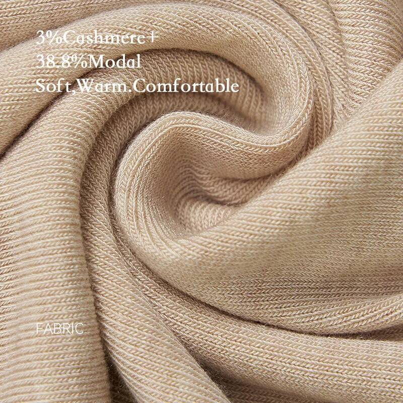 Women Cashmere Blend Long Slee - đánh giá và giá Base Layer Top